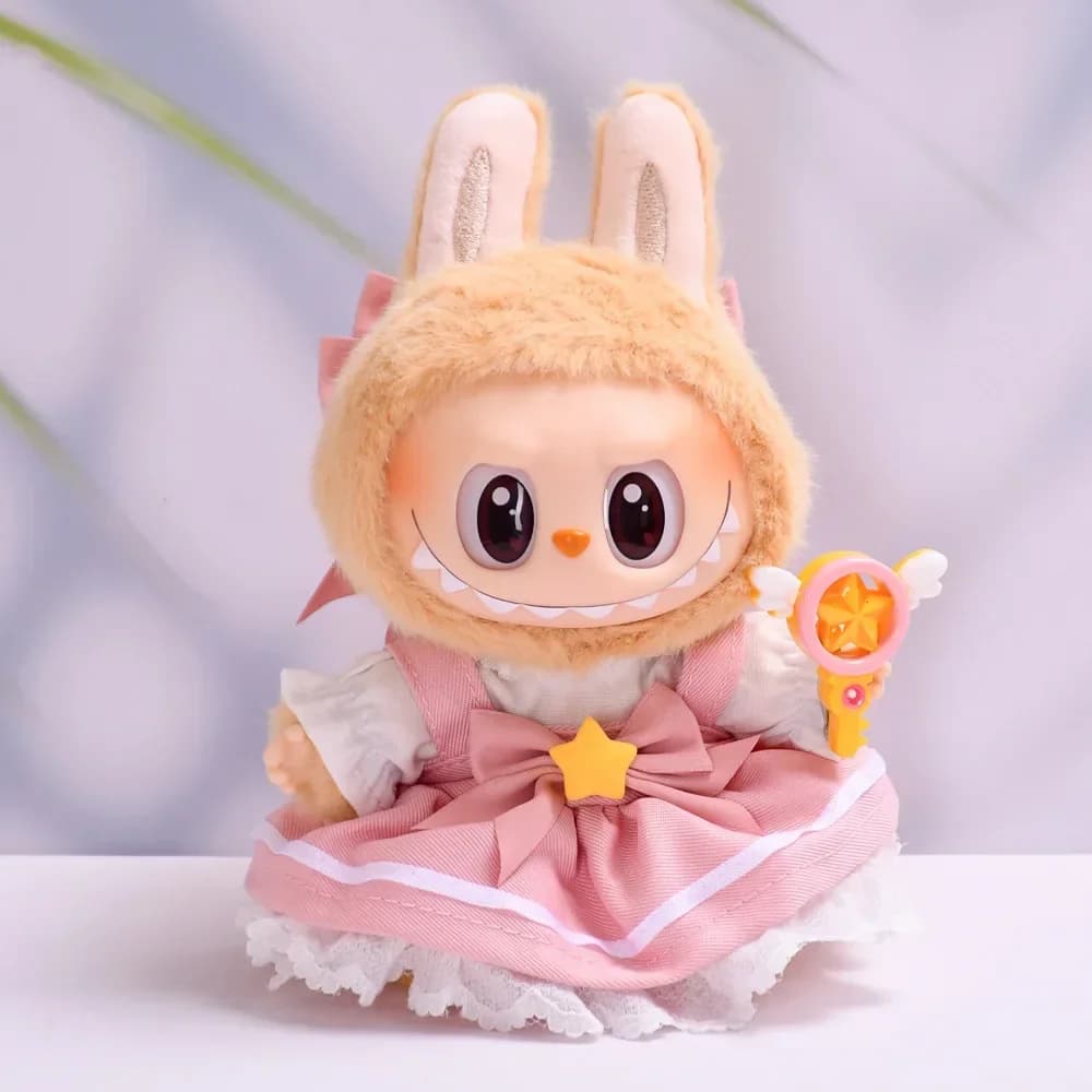 Per Kawaii labubu Accessori di abbigliamento lcothes Abbigliamento per bambole Outfit Card Captor Sakura Style LabubuDolls