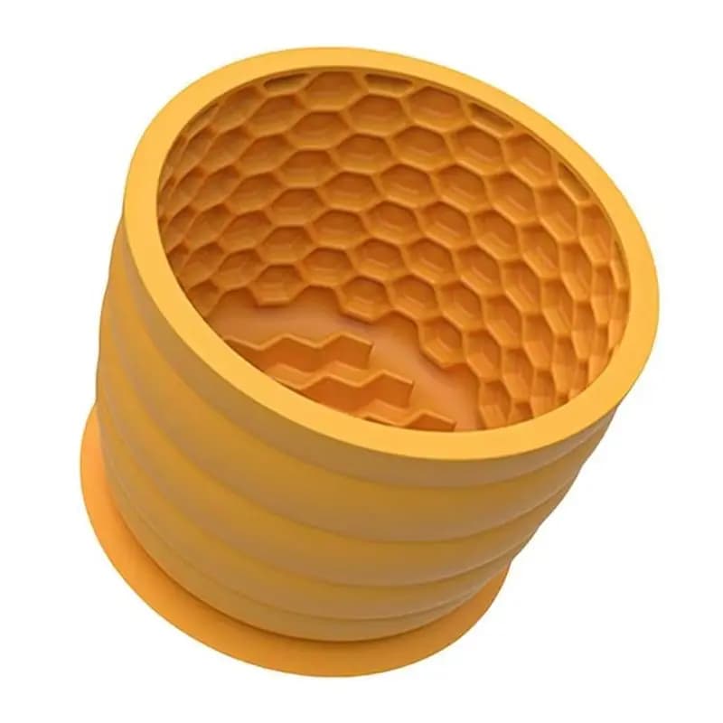 ABHI-Dog Slow Feeder Lick Bowl 620ml Ciotole Interattive per Cani con Ventose per Alimenti e Acqua