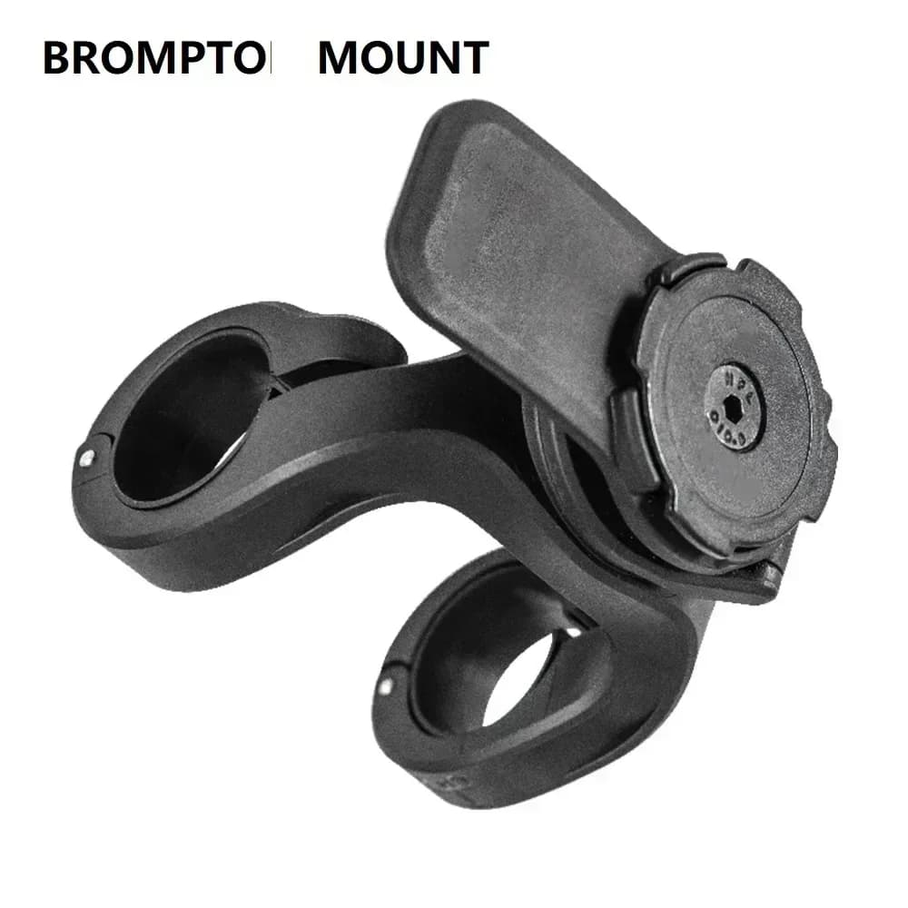 Supporto per supporto forcella per attacco manubrio moto Supporto per telefono Smorzatore di vibrazioni Adattatori universali MAG Caricatore wireless Freno a specchio