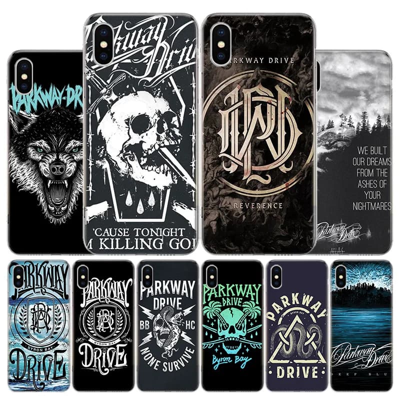 Parkway Drive Phone Case For iPhone 11 12 13 Mini 14 15 Plus 17 Air 16 Pro Max 16E 7 8 SE 2020 Customized Print Cover For Apple