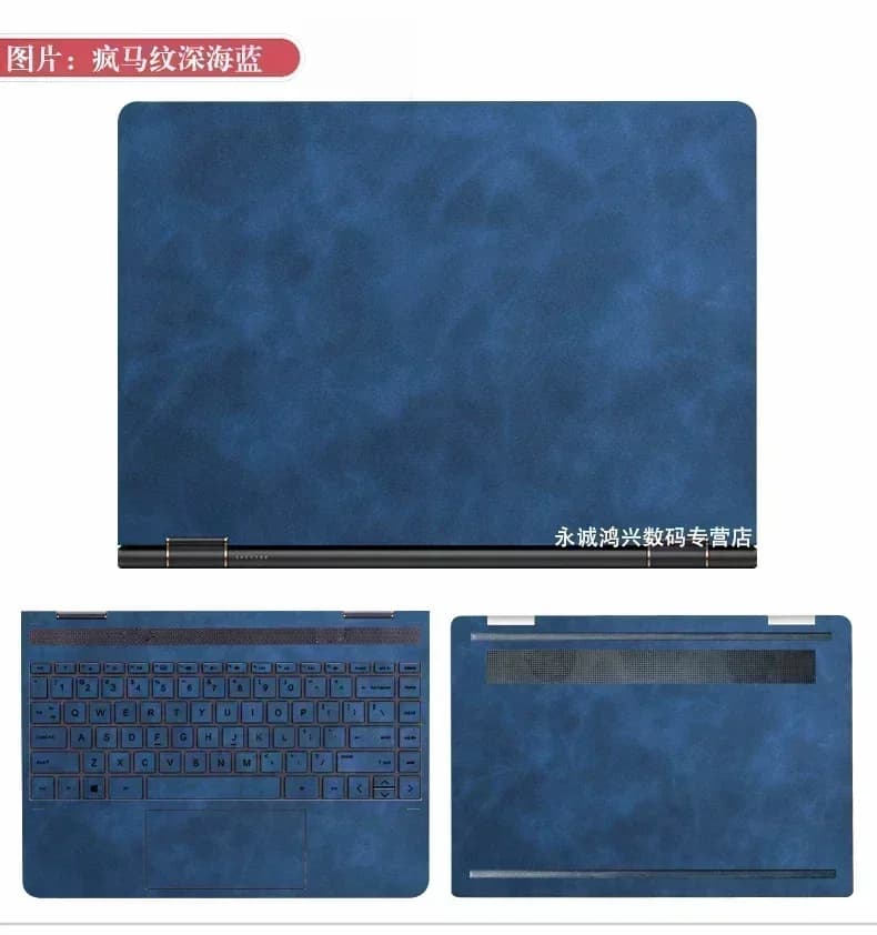 Adesivo per laptop Crazy Horse alla moda per laptop HP Spectre x360 14 OLED 2 in 1 14-ef2006TU 14-ef2007TU 14-ef0016na da 13,5 pollici 3:2