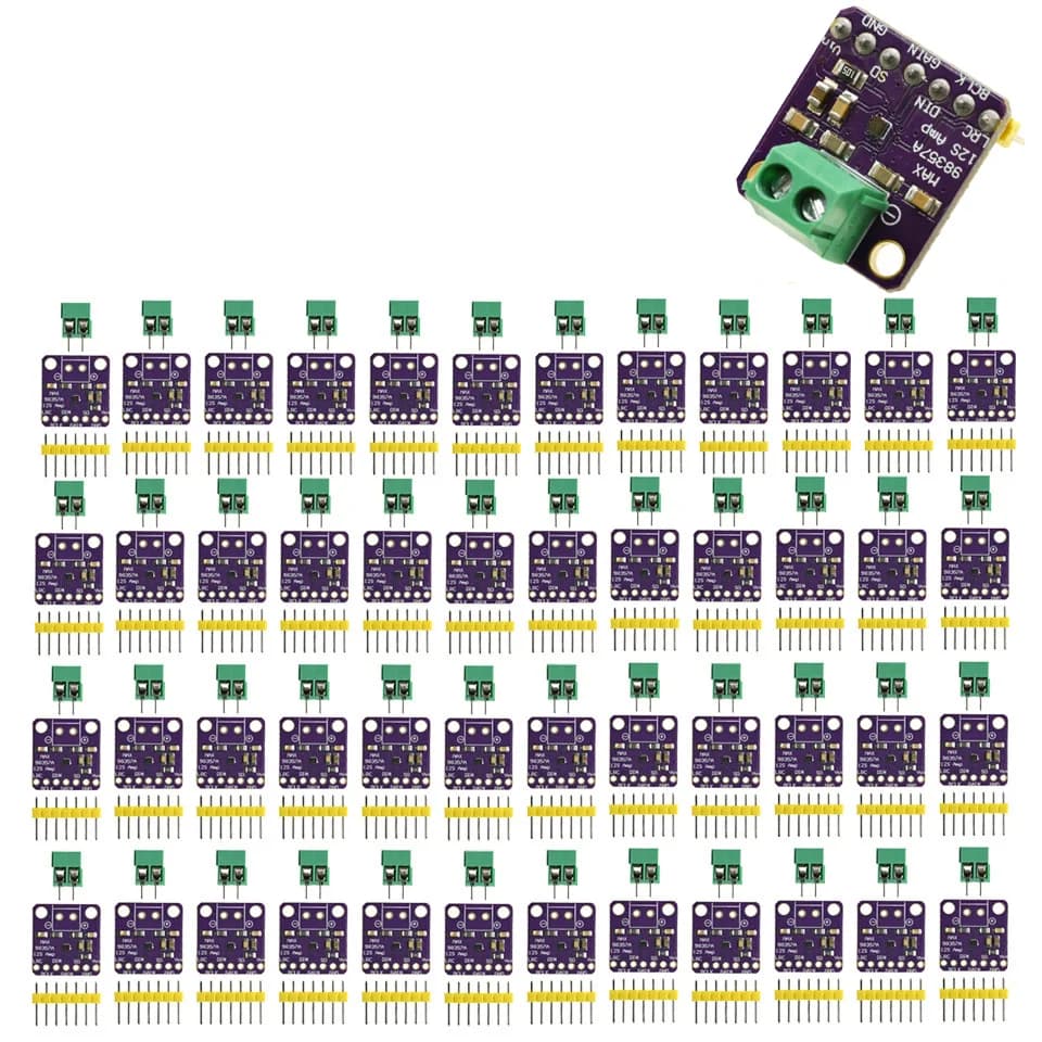 MAX98357 Modulo amplificatore I2S 3W Classe D – DAC senza filtro per progetti audio Raspberry Pi e ESP32