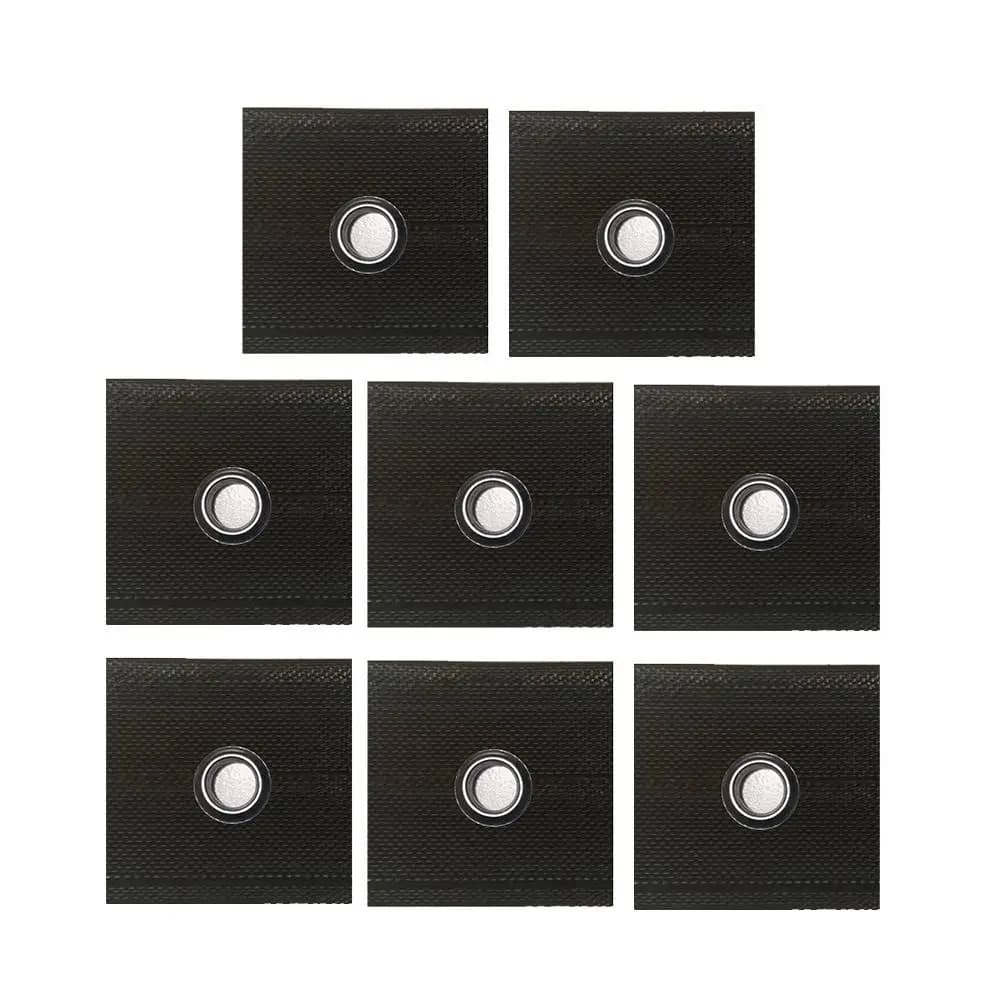 8 pezzi universali con fori ganci per tende da campeggio roulotte camper camper ganci per tende strumenti di installazione per tende da sole
