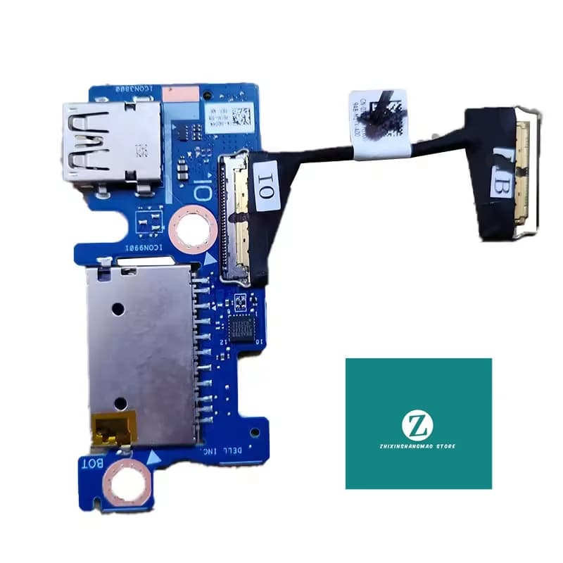 Per DELL G5 15 5590 G7 17 7590 7790 lettore di schede USB scheda IO con cavo 04DDHW 0JTDKF