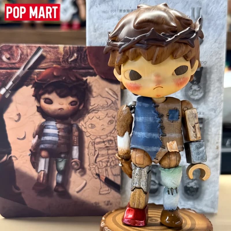 POP MART Original Hirono Reshape Series Mystery Box - Action Figure Anime, Buste a Sorpresa, Modelli da Collezione, Ornamenti da Scrivania, Giocattoli, Regali