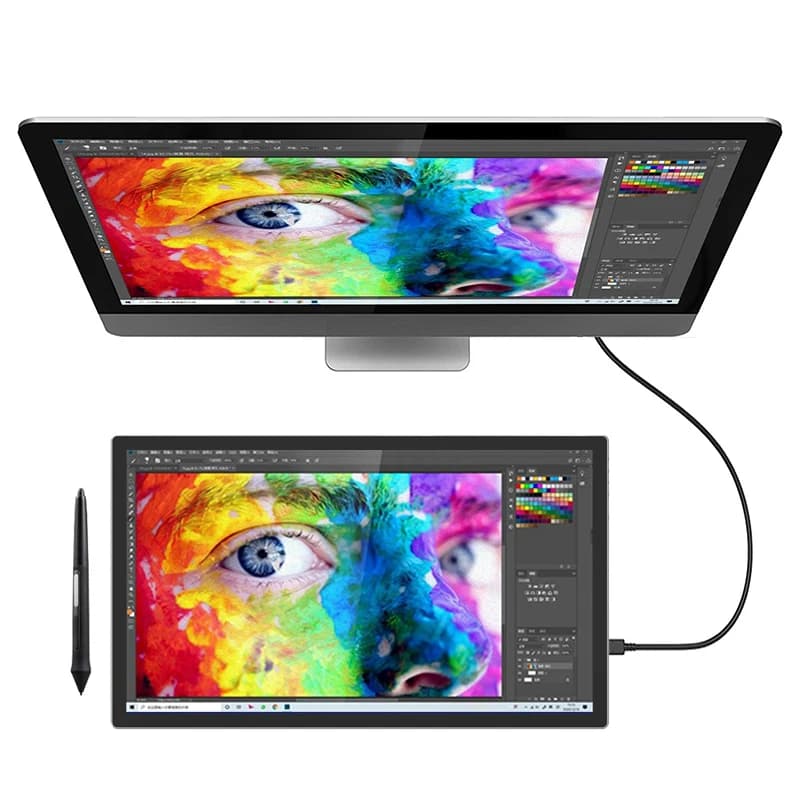 Tavoletta grafica con penna digitale dal design professionale 4K da 21,5 pollici con disegno grafico per tablet con display a penna per schermo