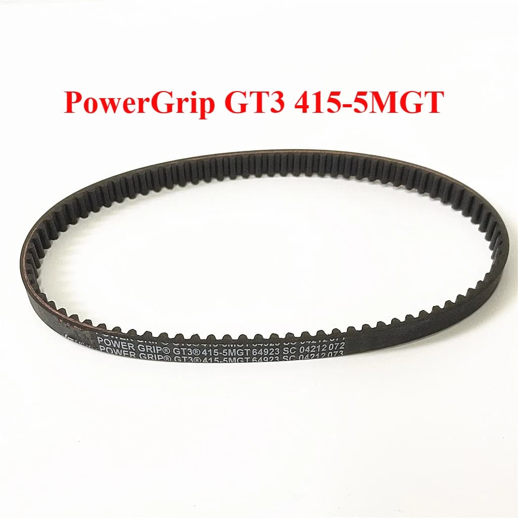 PowerGrip GT3 415-5MGT Neoprene 5mm Pitch 83 Teeth Timing Belt 3D Printer Tools Motorcycle E-bike Mid-mounted Spindle Drive Belt