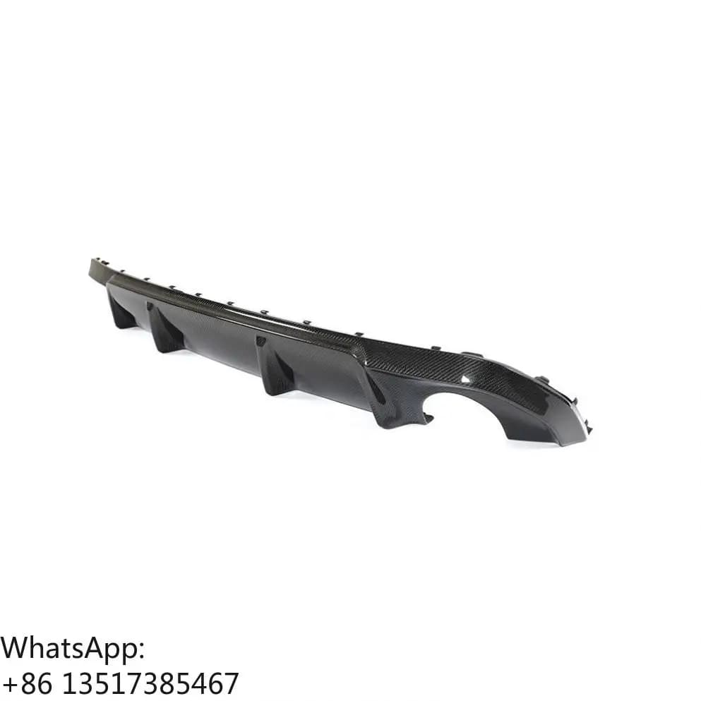 For BMW 4 Series G26 440i 430i 2021UP Real Carbon Fiber Rear Bumper Diffuser Lip