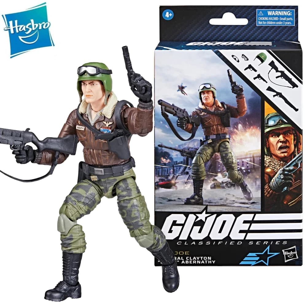 in magazzino GI Joe GI Joe Classificato Serie 6" 103 Generale Clayton Hawk Abernathy Action Figure Modello Collezione di giocattoli Regalo per hobby
