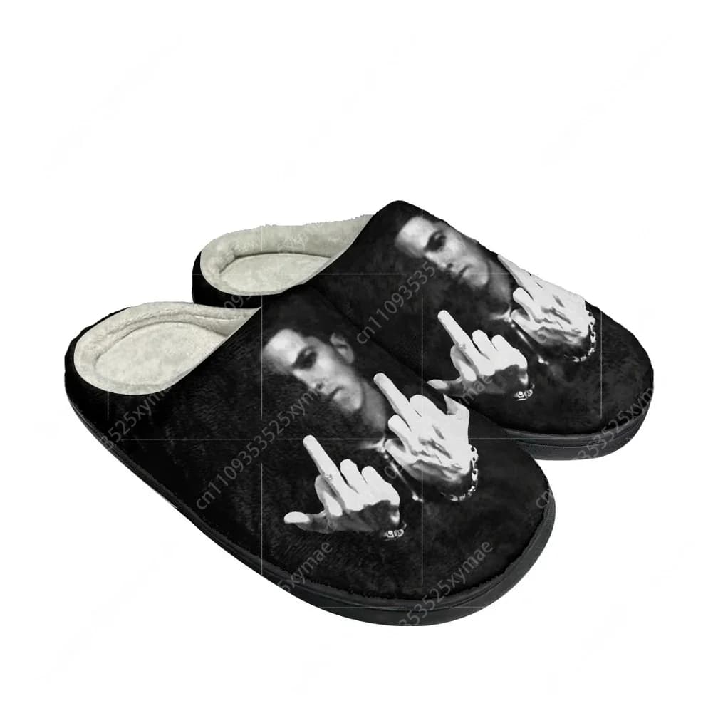 Personalized Slippers in Fashion Cotton Hot Cool Eminem, Unisex Sandals, Casual Shoes in Plush, Warm and Comfortable