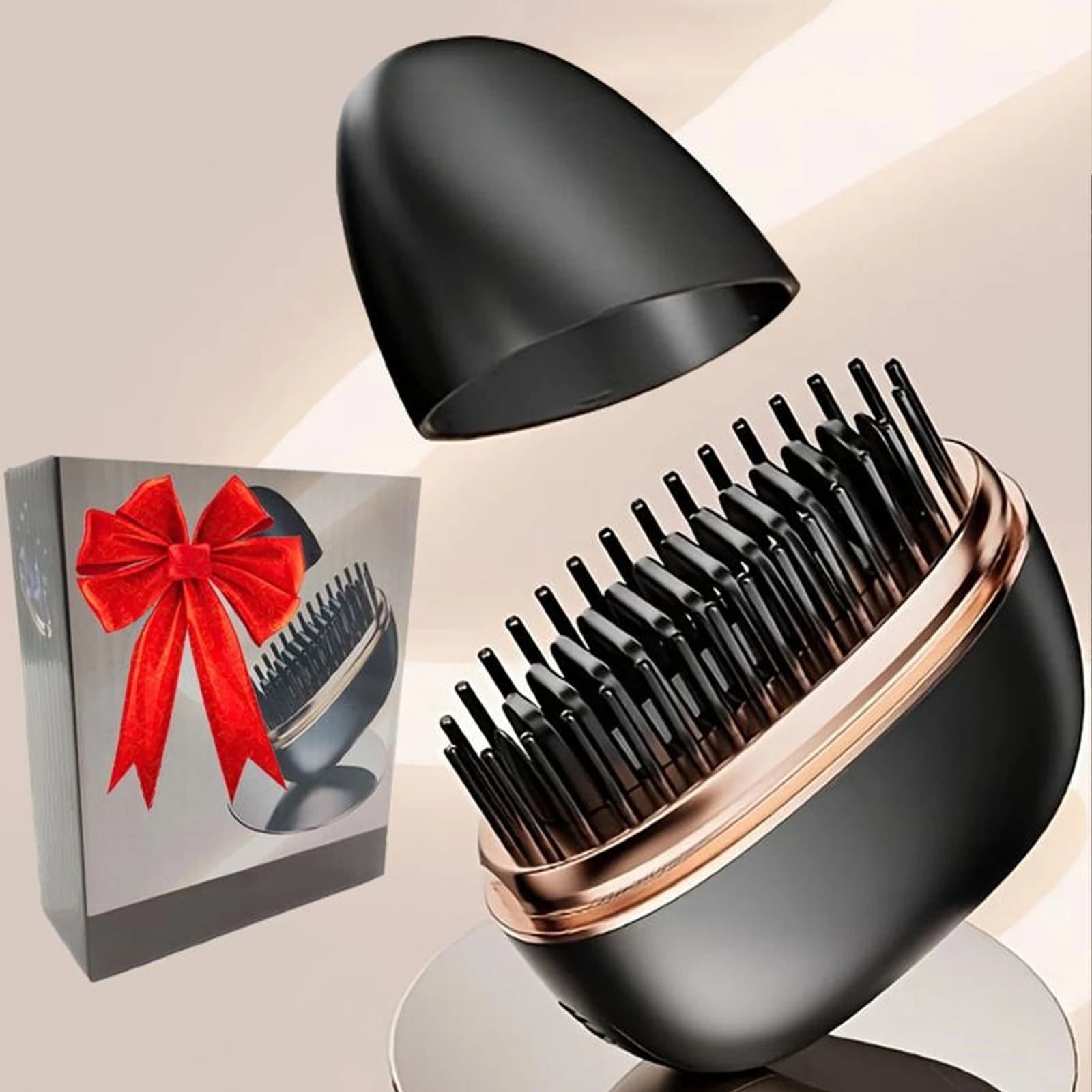 Mini Wallet Rechargeable Led Plate, Smooth Brush with Heaters Plates, USB Combs Rechargeable for Straight Hair