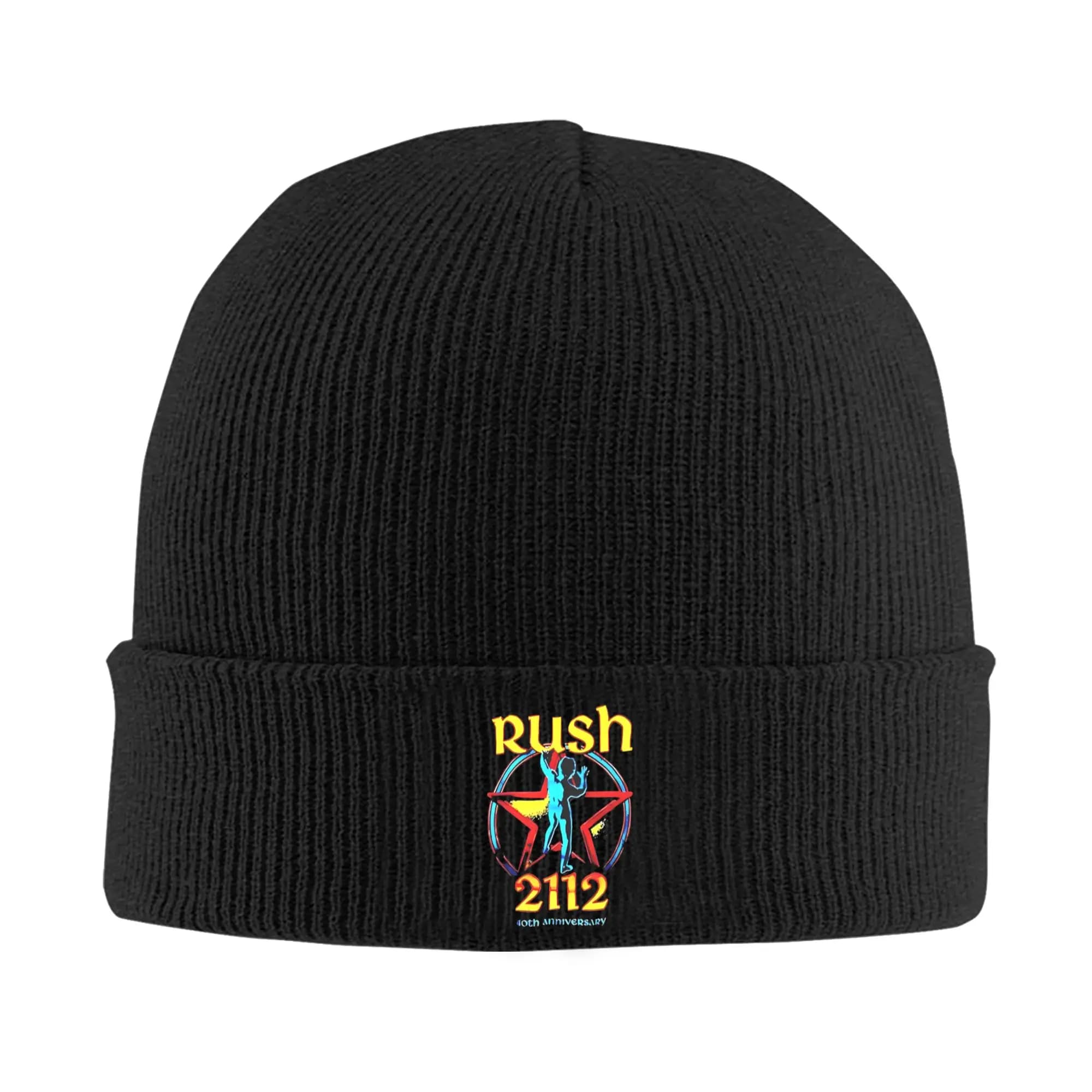 Rush Rock Band Bonnet Hats Beanie Hats Autumn Graphic Knit Hat Street Men Women Gym Elastic Cap