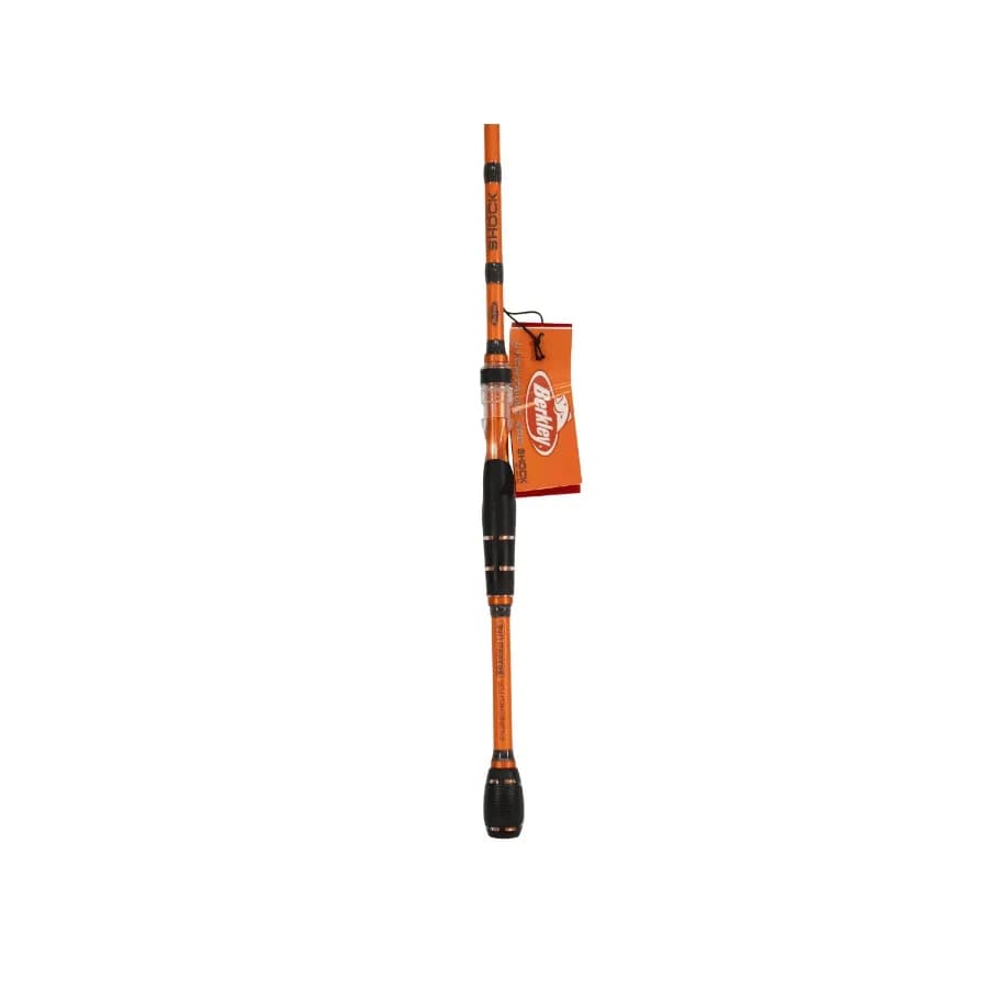 Canna da spinning da 7' Medium Shock per la pesca in acqua dolce e salata, costruzione in composito di grafite ad alte prestazioni con impugnatura in EVA.