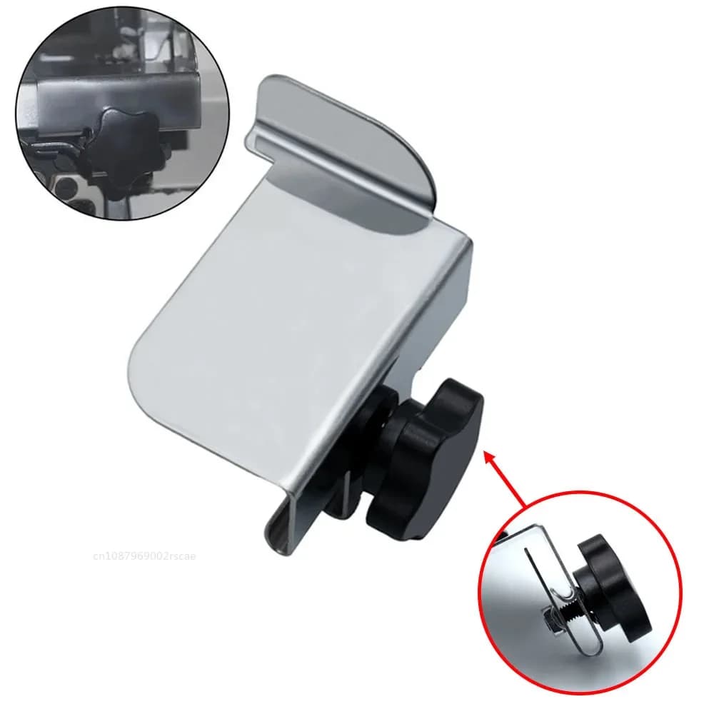 Macchina da cucire regolabile guida per cuciture macchina per l'incollaggio del bordo macchina per la chiusura del tessuto Anti taglio fissa accessori per Overlock 1 pz