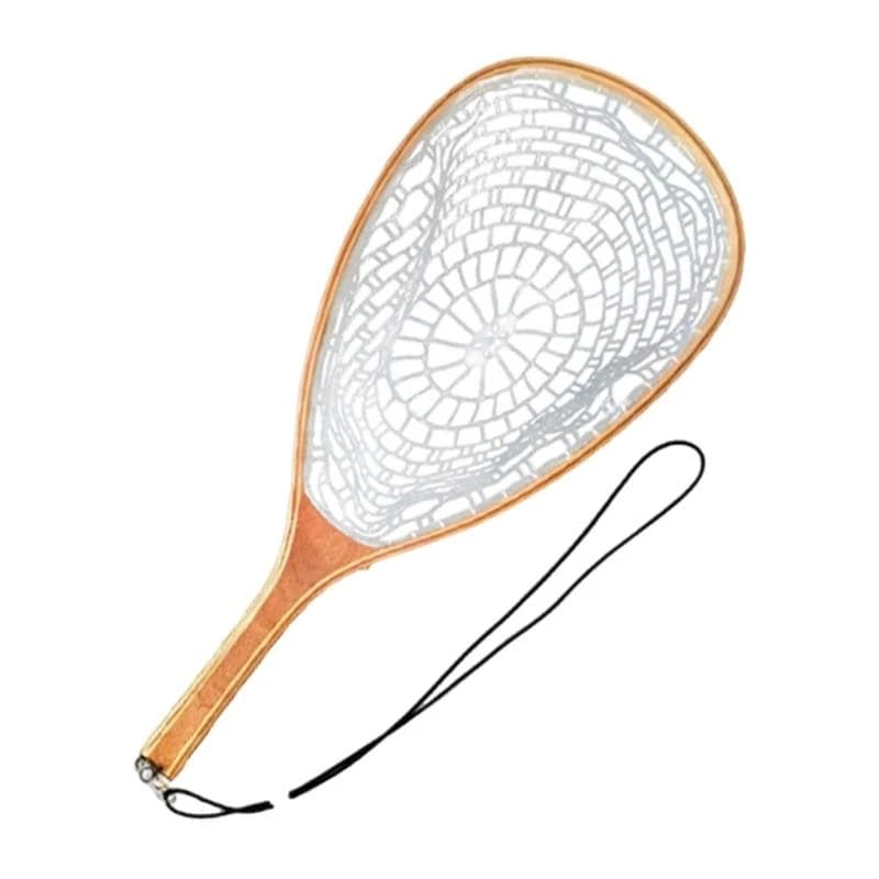 Atterraggio resistenza Net Fly Fishing Atterraggio con rete in maglia gomma
