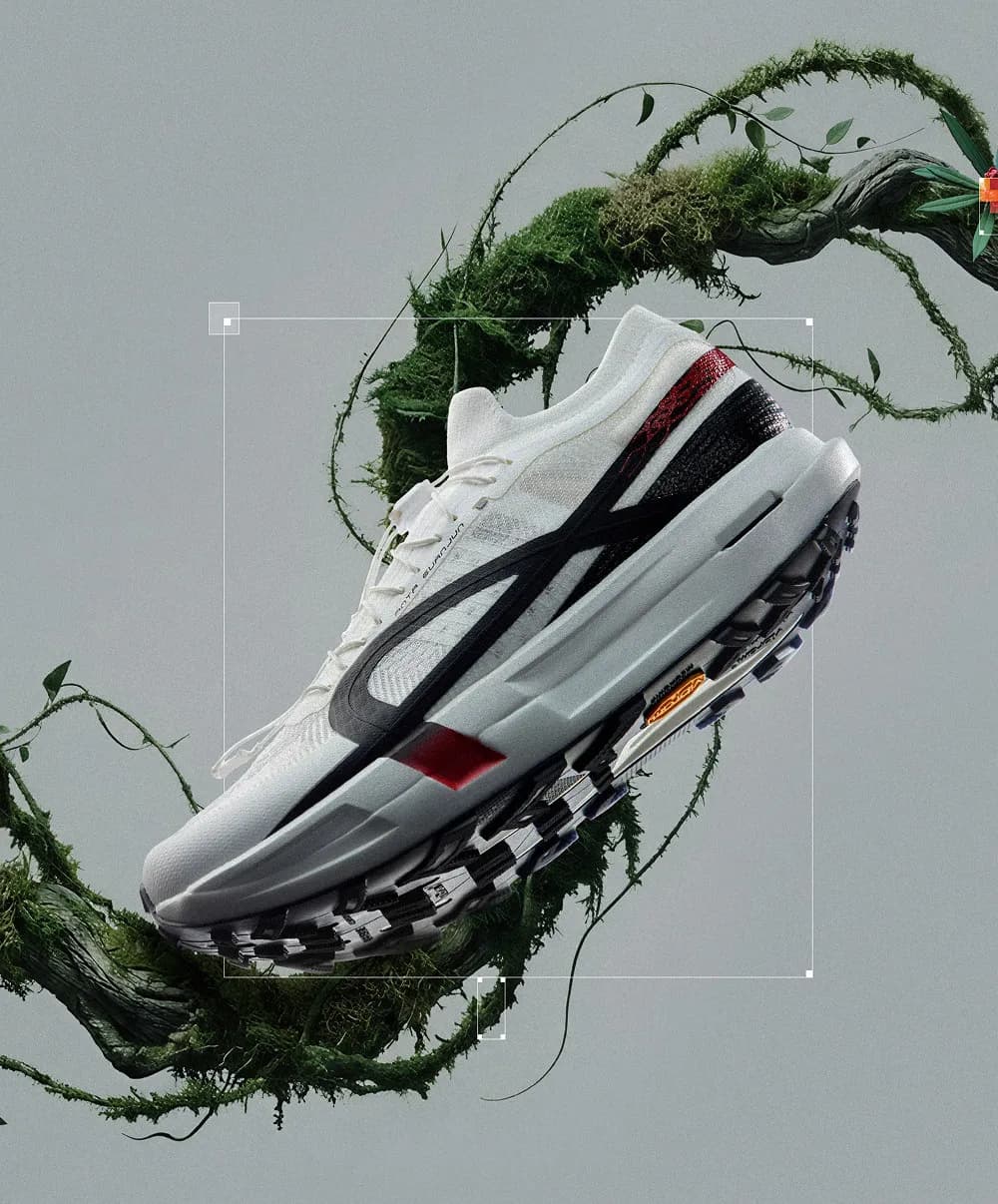 ANTA Men's racing off-road running shoes, men's and women's new carbon plate sports shoes GUANJUN Speed RC