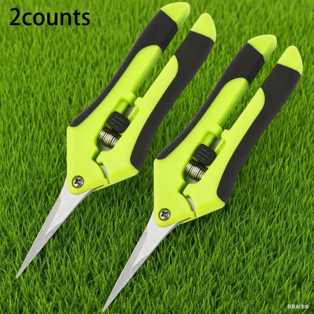 2 stainless steel shears, flower branches shears, hand tools for domestic pruning, gardening tools and lawn care, garden supplies