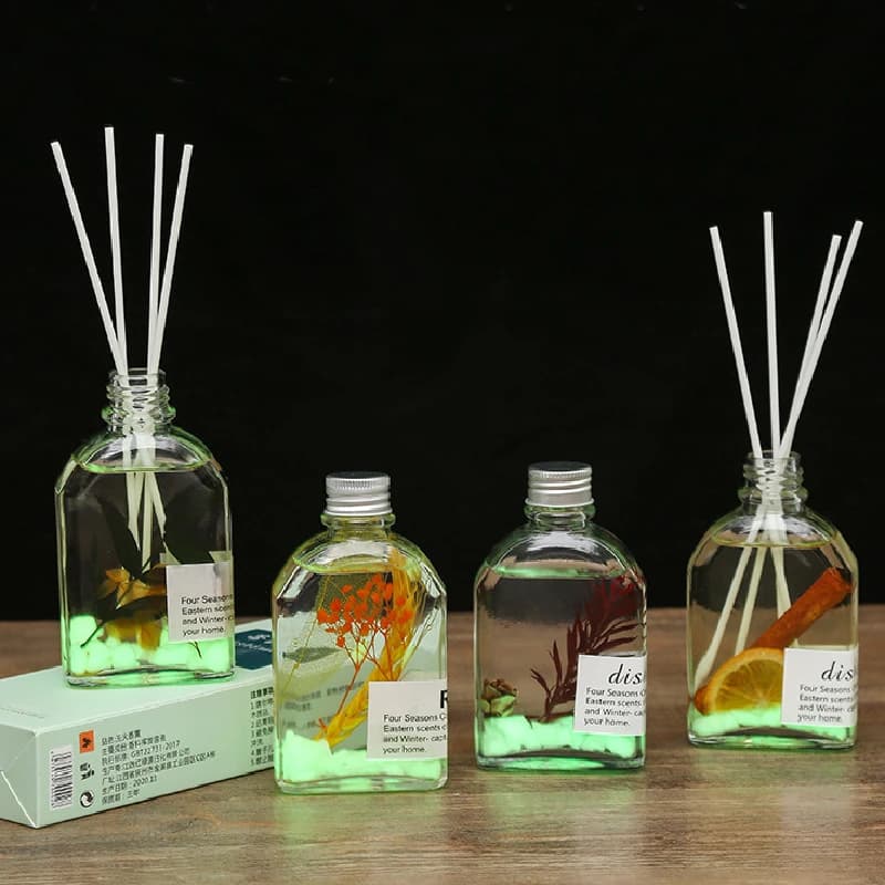 100ml nottilucente fiore stabilizzato aromaterapia olio essenziale Rattan camera da letto toilette deodorante decorazione della casa deodorante per ambienti
