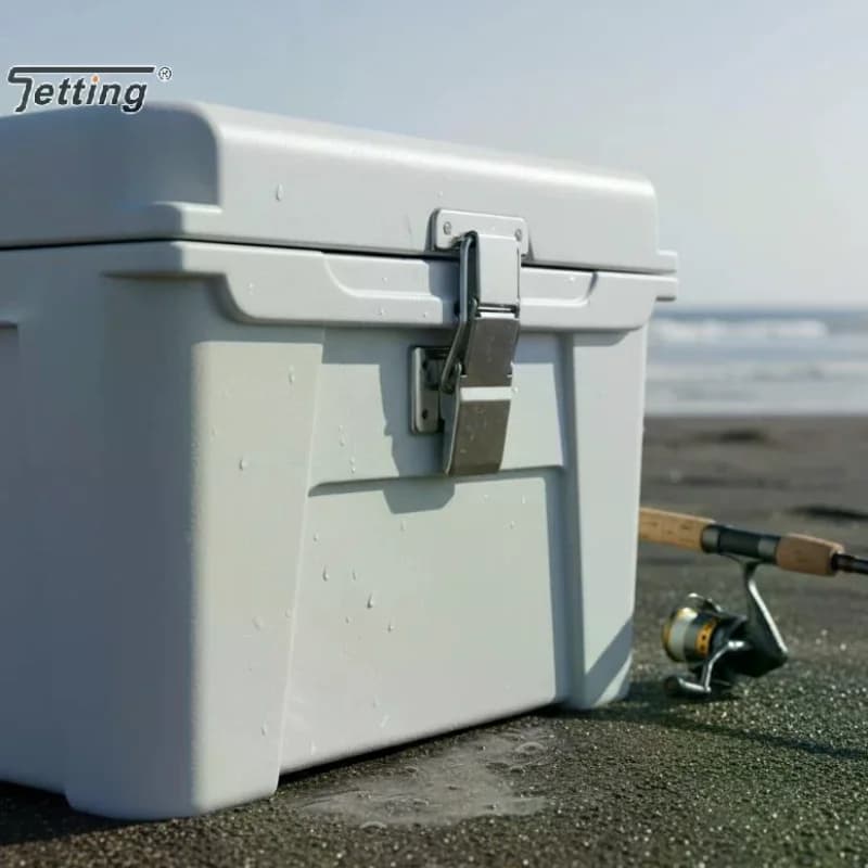 2Pcs Stainless Steel Latch Hasp Hardware Boxes Doors Belts Cabinet Case Spring Loaded Latch Catch Toggle Hasp Easy Install