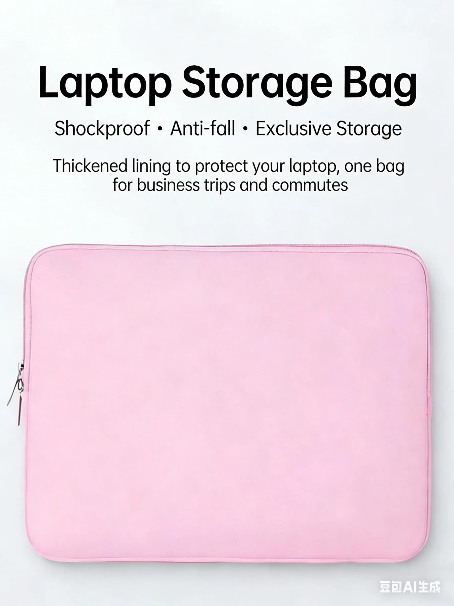 Borsa porta laptop da 15 pollici, antiurto e antivibrazioni, borsa portatile imbottita