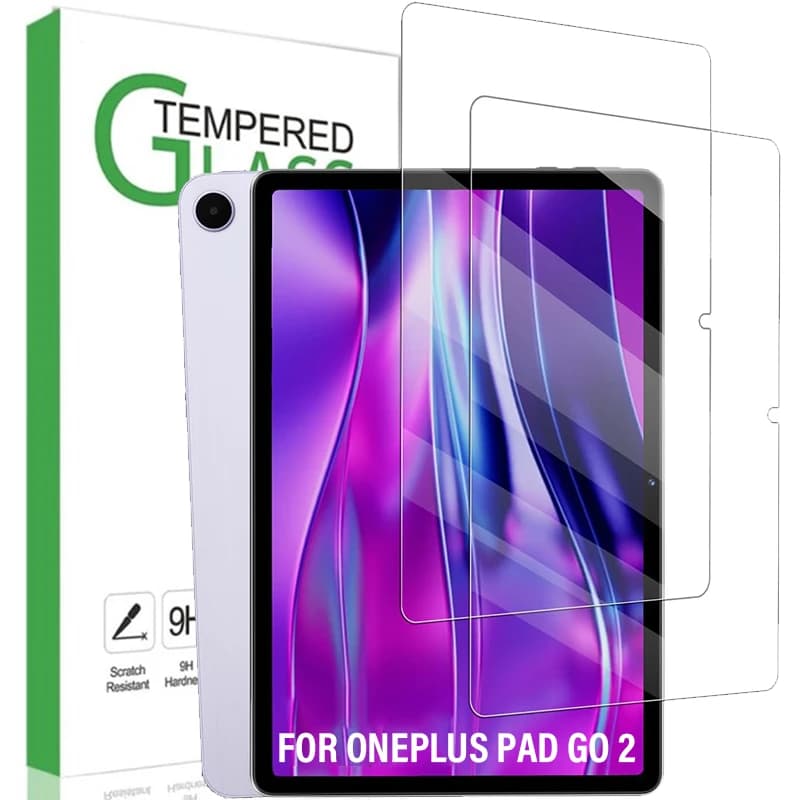 Per OnePlus Pad Go 2 Tablet da 12,1 pollici Proteggi schermo in vetro temperato 9H Pellicole protettive trasparenti per OnePlus Pad Go2 Accessori