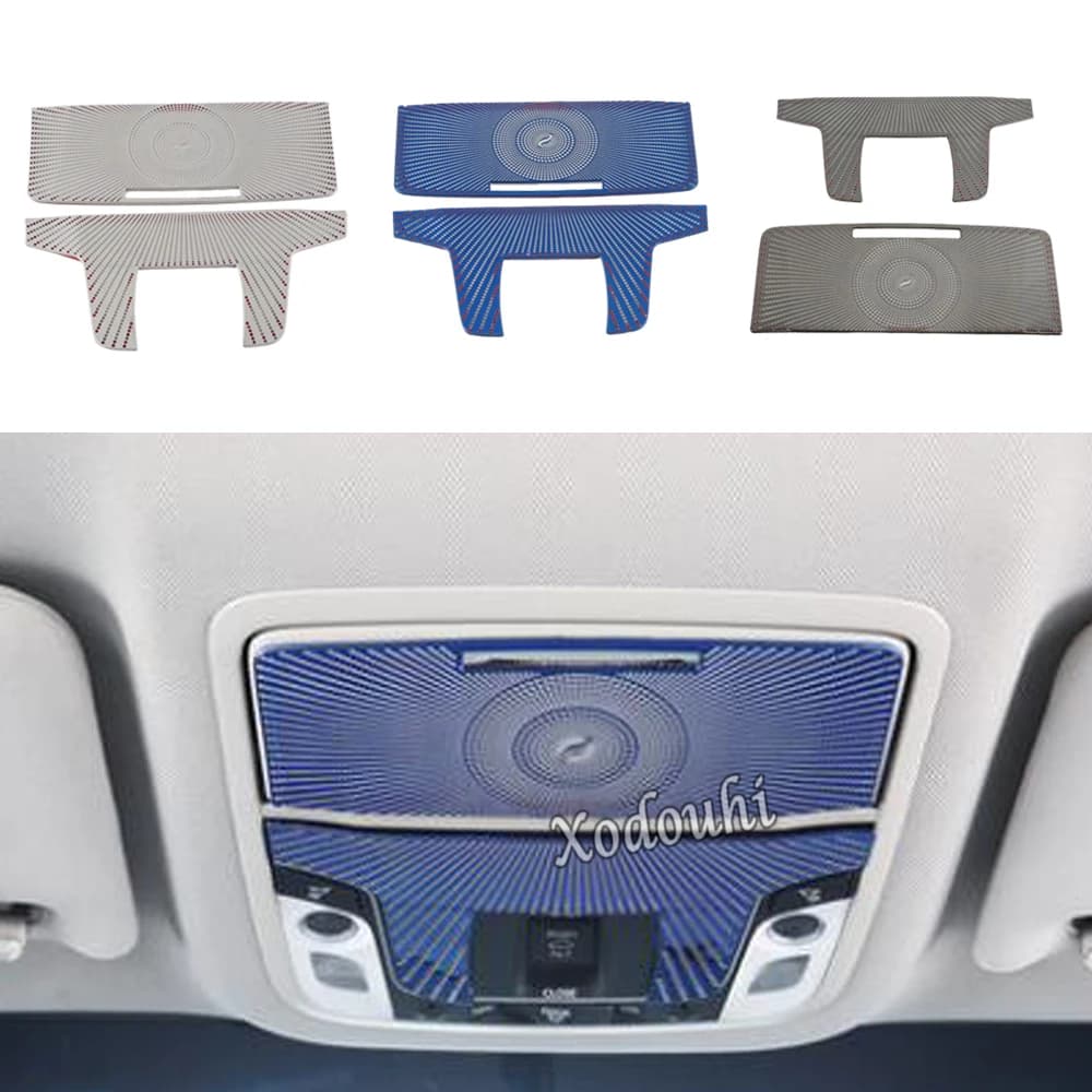 Car Reading Light Lamp Detector Inside Audio Speak Sound Ring Circle Trim For Honda Accord 10th 2018 2019 2020 2021 2022 2023