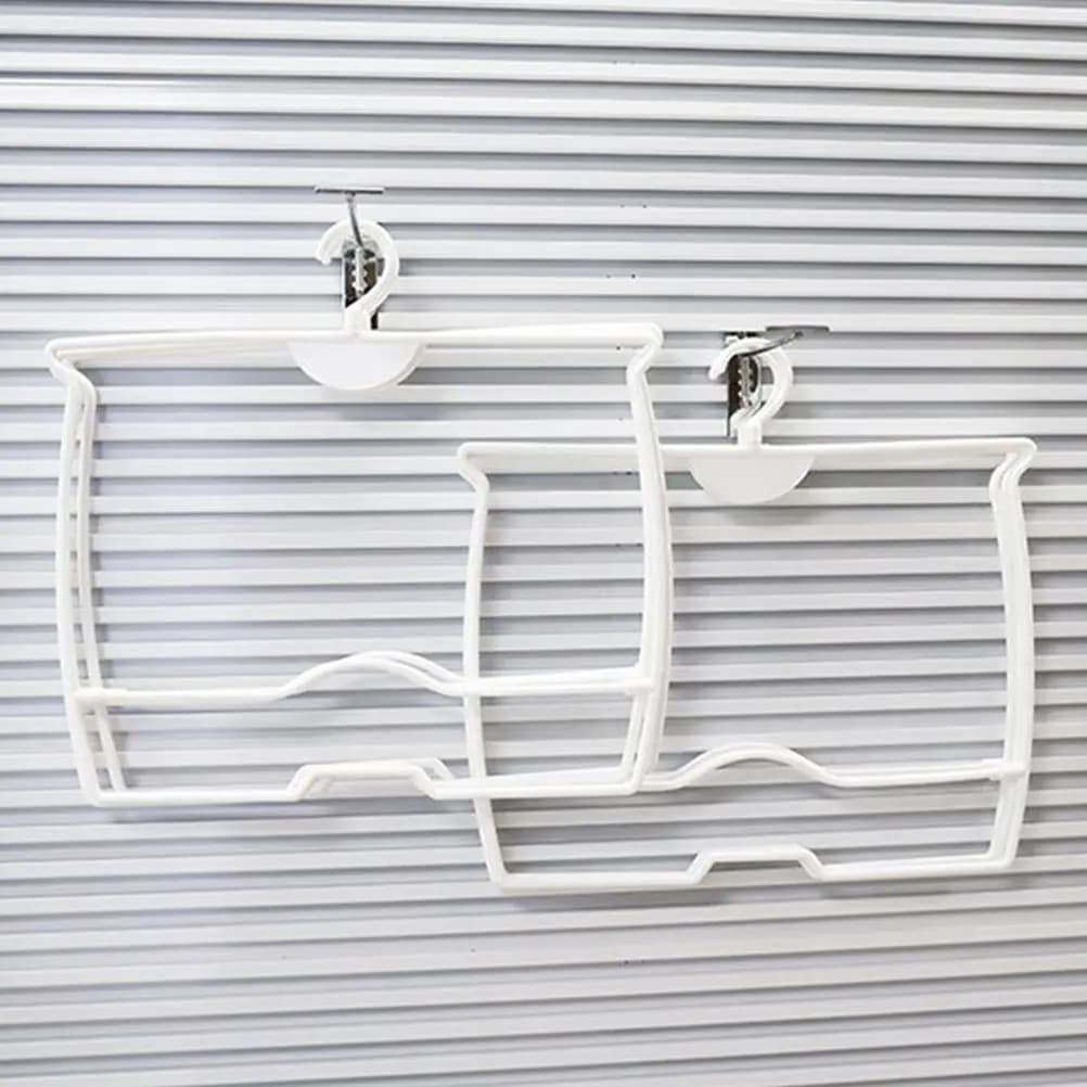2 Pezzi Robusti Appendiabiti in Plastica per Costumi da Bagno da Uomo, Supporto Leggero e Compatto per Esposizione, Ideale per Viaggi, Casa, Spogliatoio, Spiaggia