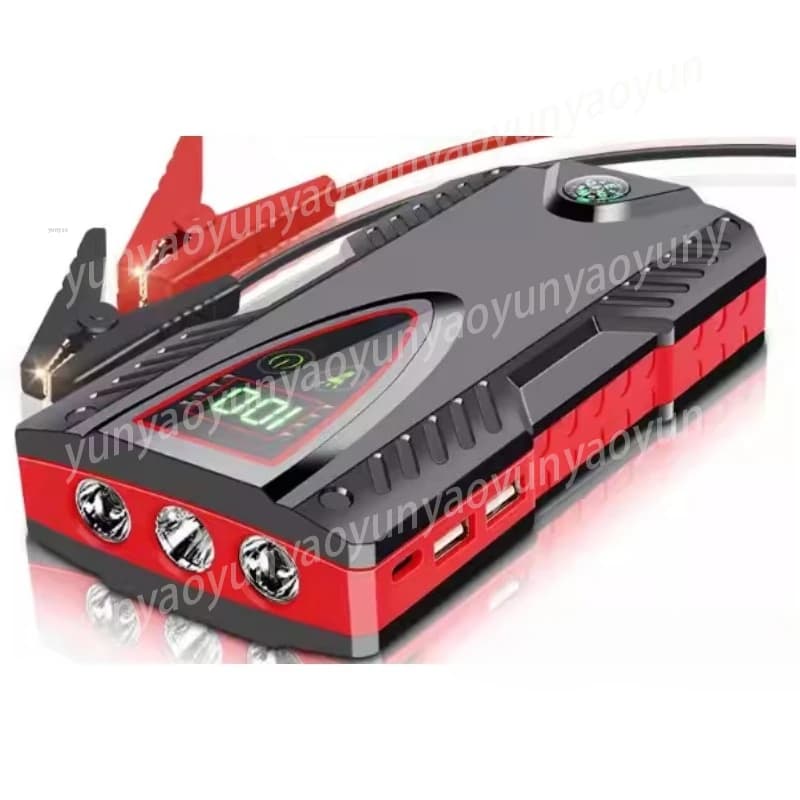 Avviatore d'Emergenza Portatile 12V, Power Bank da 20000mAh con USB per Ricarica Veicoli