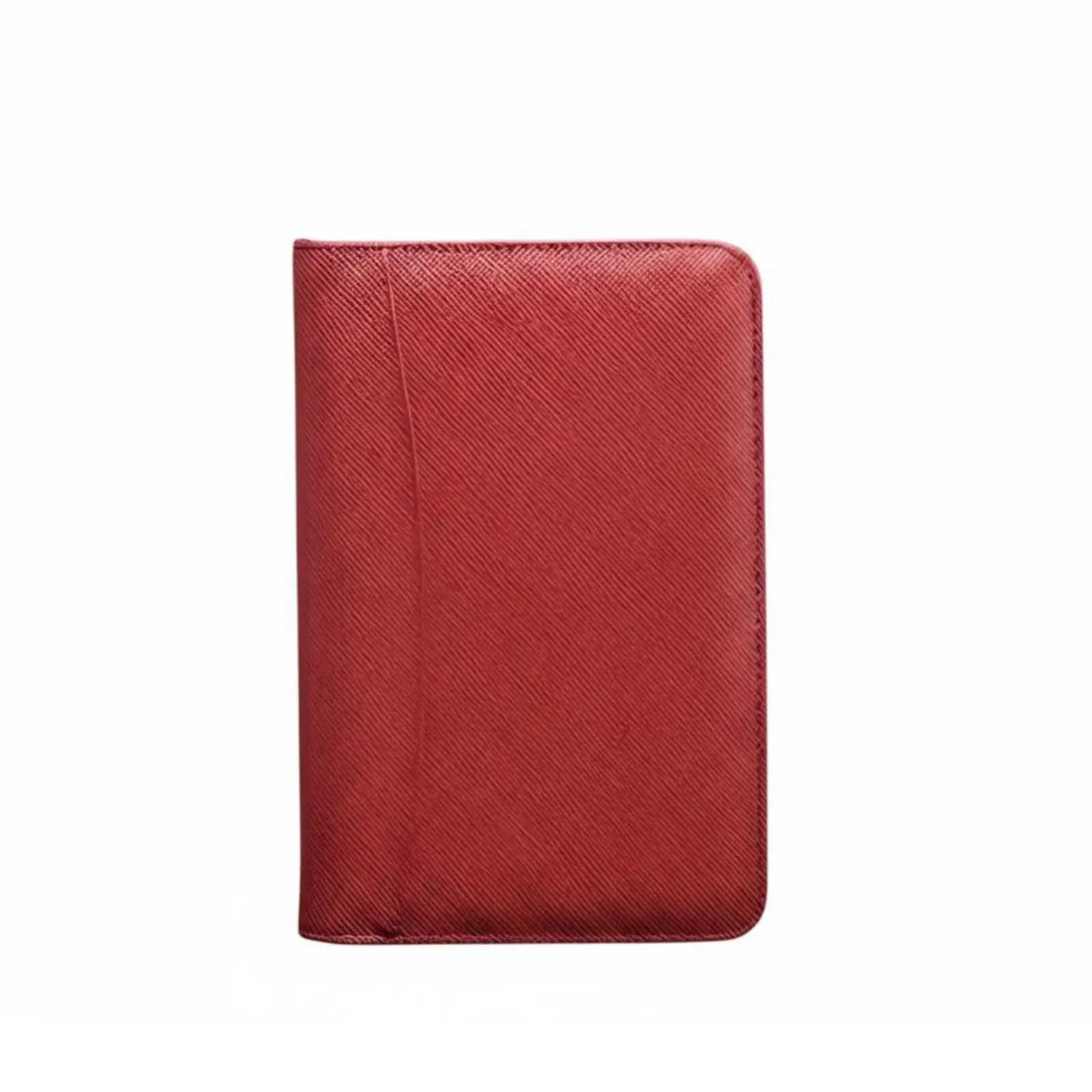 Agenda A Fogli Mobili per Affari, Organizer per Manager con Chiusura, Calcolatrice, Stampa Logo Personalizzata, Planner Multifunzionale