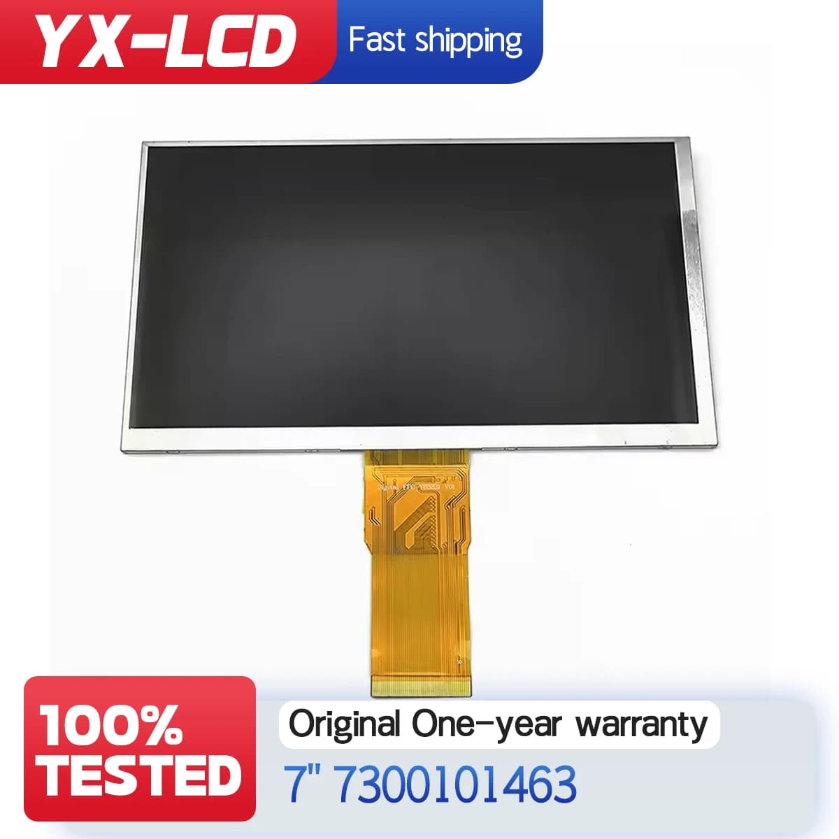 Schermo LCD TFT da 7 pollici 7300101463 E231732 1024x600 con scheda di controllo HDMI VGA a 50 pin per Cube U25GT 7300101463 E231732