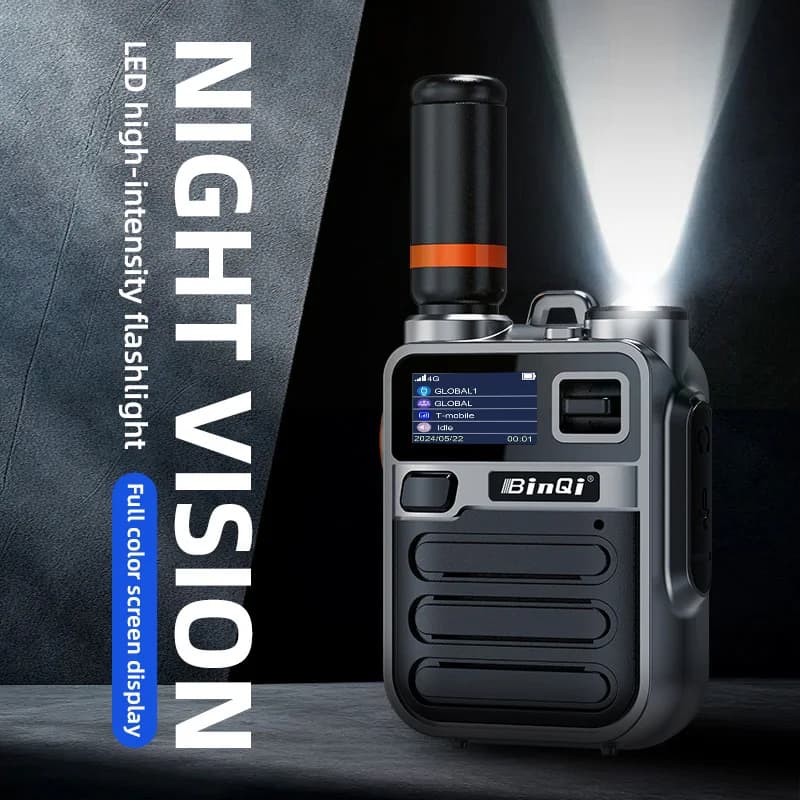 BinQi BQ-K28A 4G portatile LTE per radio abilitato GPS POC Walkie Talkie Corno forte Chiamata singola Citofono wireless Supporta globale