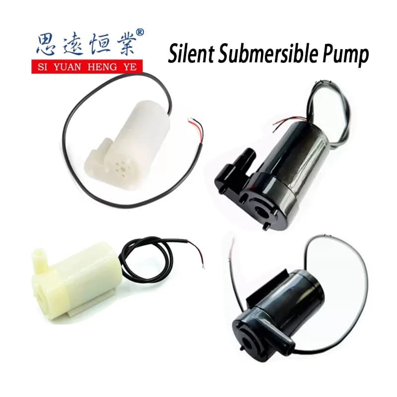 1 Pezzo Pompa Sommergibile Silenziosa, Micro Pompa Miniatura DC3V/4V/5V/6V per Caricabatterie di Telefoni Cellulari o Driver USB