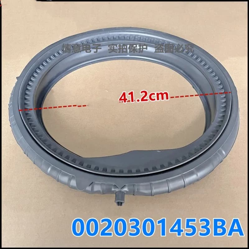 per lavatrice a tamburo Haier 0020301453 BA BA 0020300940 JA 0020302613 B 0020301453 Un anello di tenuta in gomma per guarnizione della porta Nuovo di zecca