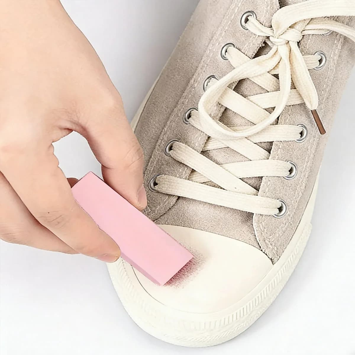 1 spazzola per scarpe con gomma, per la pulizia delle scarpe bianche, rimozione delle macchie dalle scarpe, gomma per scarpe