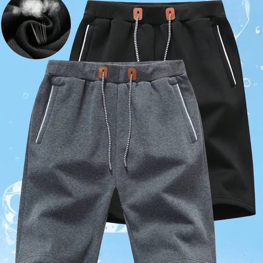 Mens Breathable Knit Shorts With Drawstring Pockets Casual Summer Stretch Shorts