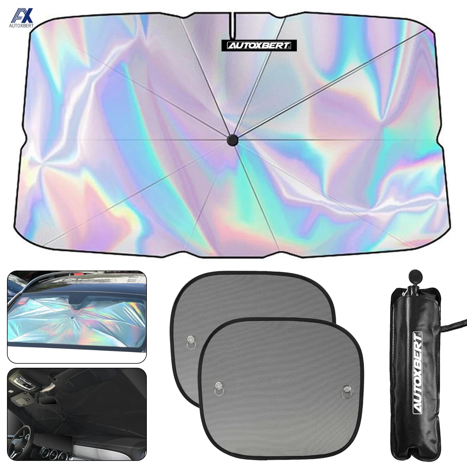 Car Windshield Sunshade Auto Windscreen Sunshade umbrella Universal umbrella Front cover Sunshade protection for UV rays