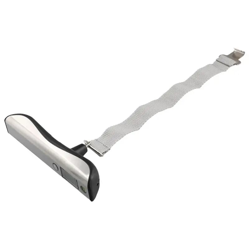 Bilancia digitale portatile A11I per valigie con display LED, 50 kg/110 libbre, bilancia da viaggio per borse, bilancia a sospensione.
