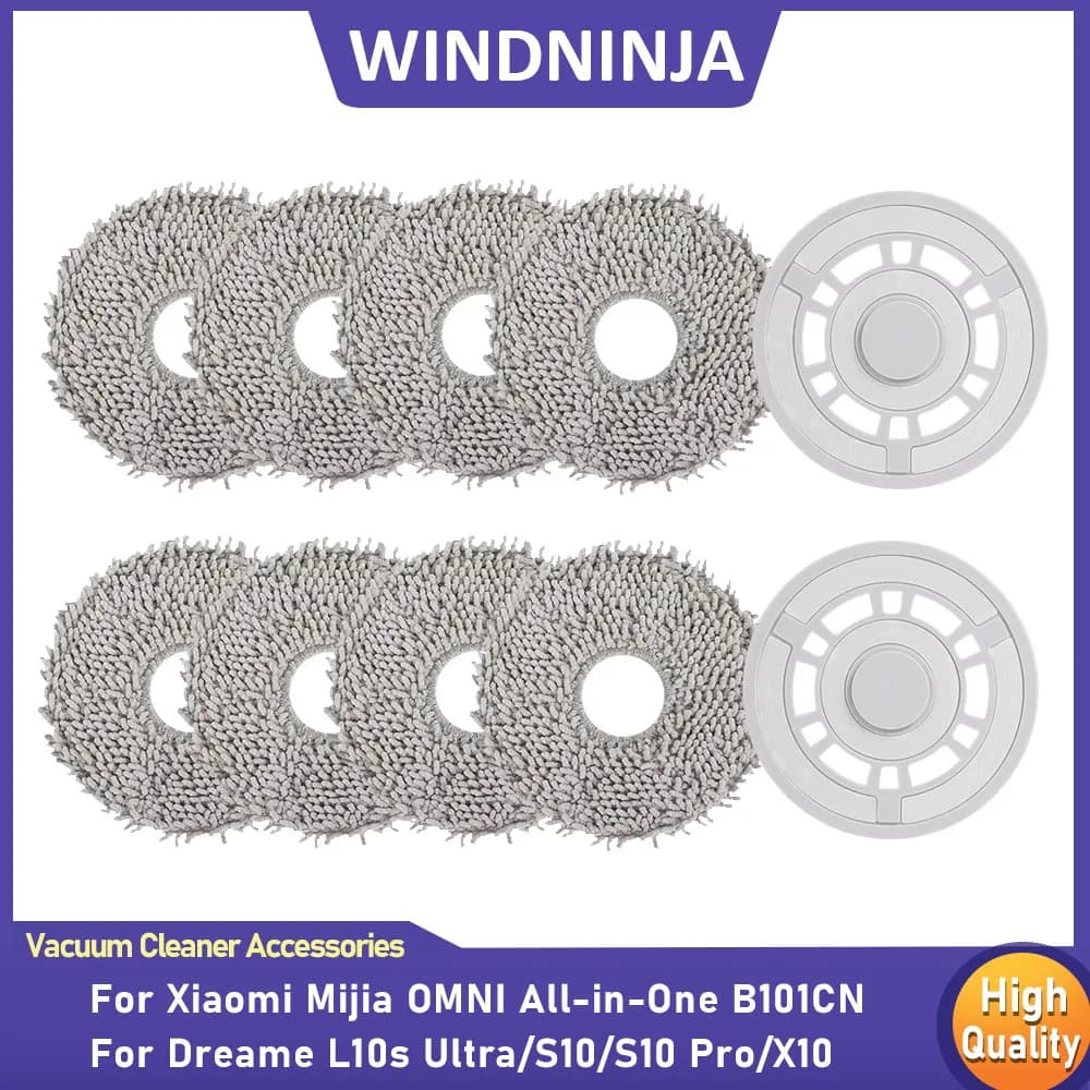 Per Xiaomi Mijia Omni All-in-One B101CN, Robot Aspirapolvere con Panno, Accessori per Dreame L10s Ultra S10 S10 Pro X10, Supporto per Panni