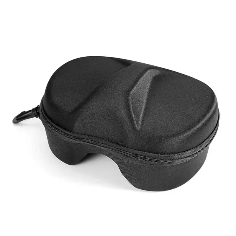 Portable Large Goggles Storage Case Hard Shell Zipper Bag for Ski Diving Goggles Eyeglasses Protective Box