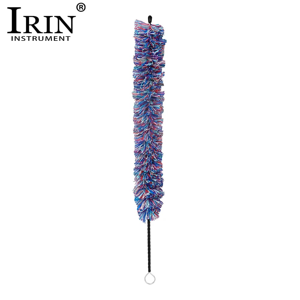 Spazzola per la pulizia interna del clarinetto IRIN spazzola per la pulizia del filo di cotone da 37CM per parti e accessori per strumenti eolici professionali per flauto