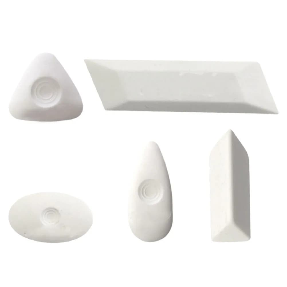 5Pcs Art Eraser for Drawing Sketching Pencil Painting Writing Eraser Set White Rubber Clean Erasure No Trace School Office