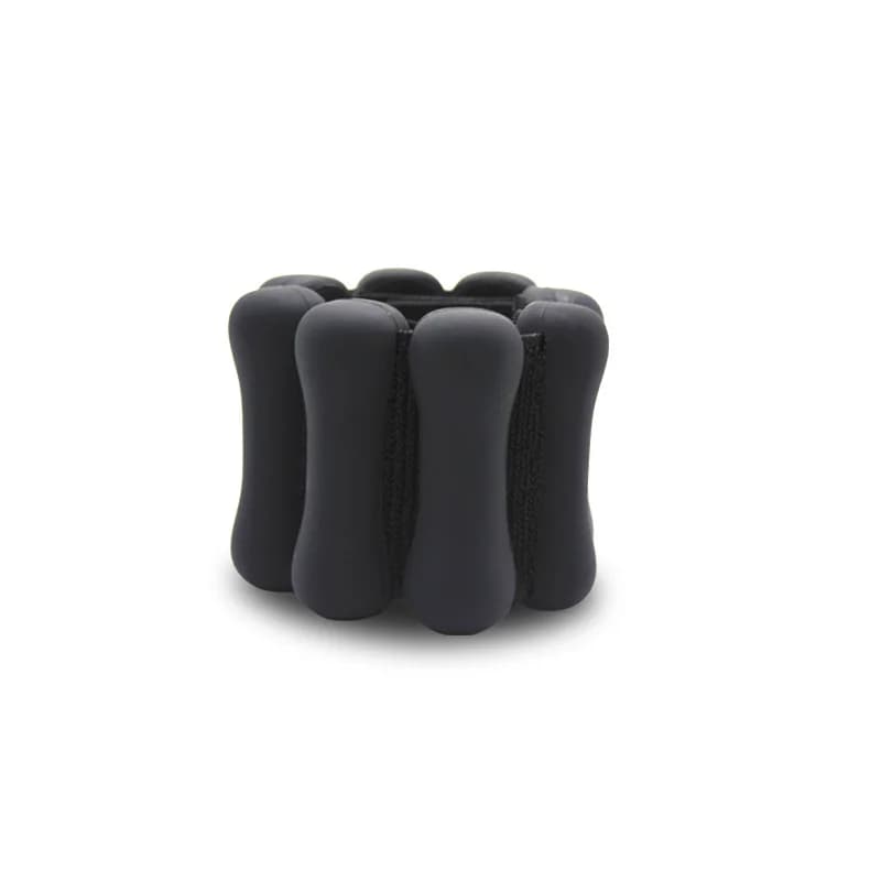 Custom bone-shaped fitness plates with adjustable silicone handlebars for ankle wrist weights, for home gym, yoga, reformer, pilates