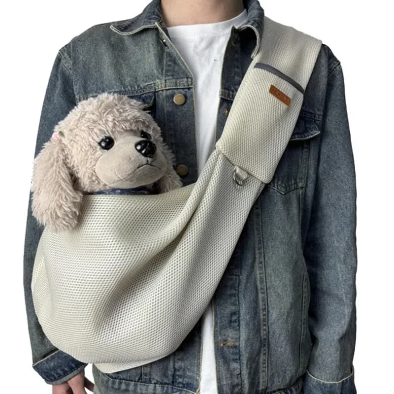 Borsa a tracolla per animali domestici, estiva, per gatti e cani, accessori per animali, borse trasportabili e traspiranti per gatti