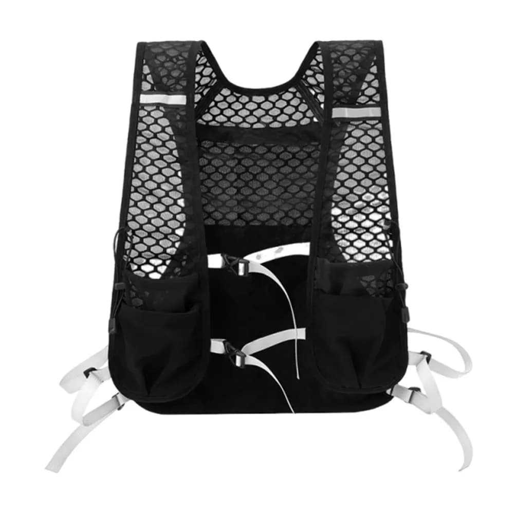 Waterproof Running Vest Pack Breathable Adjustable Running Hydration Vest Bag Convenient Multifunctional Outdoor Running Vest