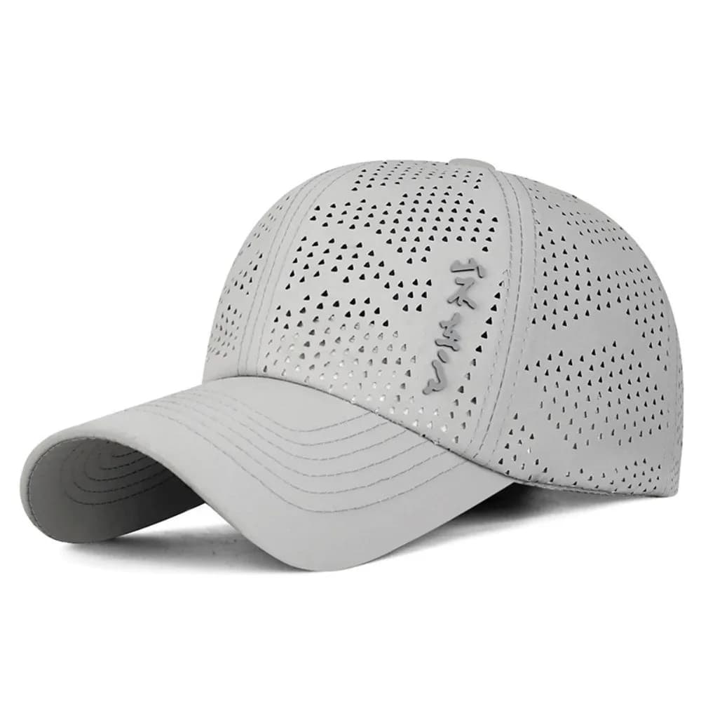 Fashion Quick Dry Mesh Baseball Cap Breathable Hip-hop Running Hat Anti-UV Lightweight Sun Hat Outdoor