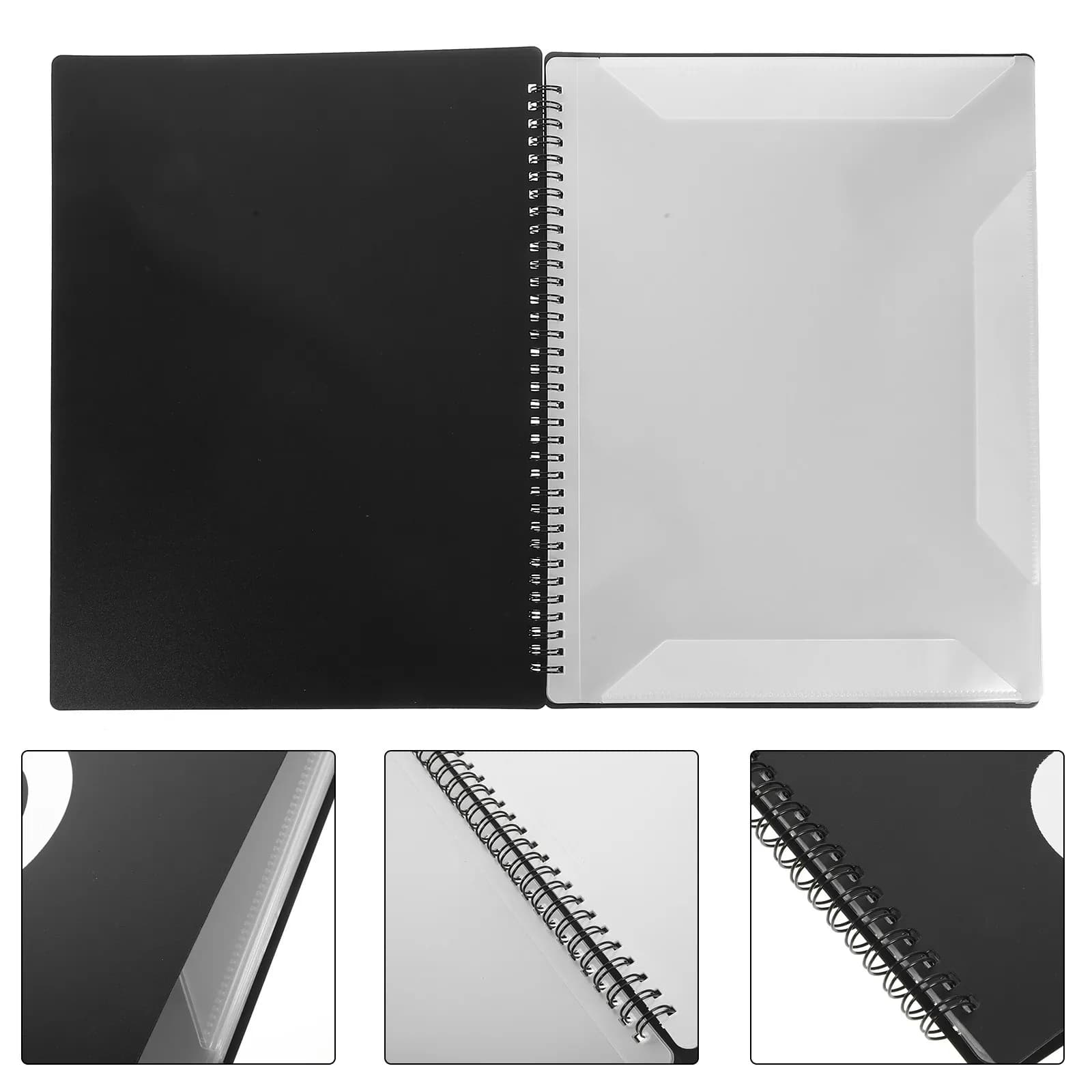 A4 Size Sheet Music Folder Music File Folder Compact Lightweight Document Holder for Business Meetings Office School Outdoor