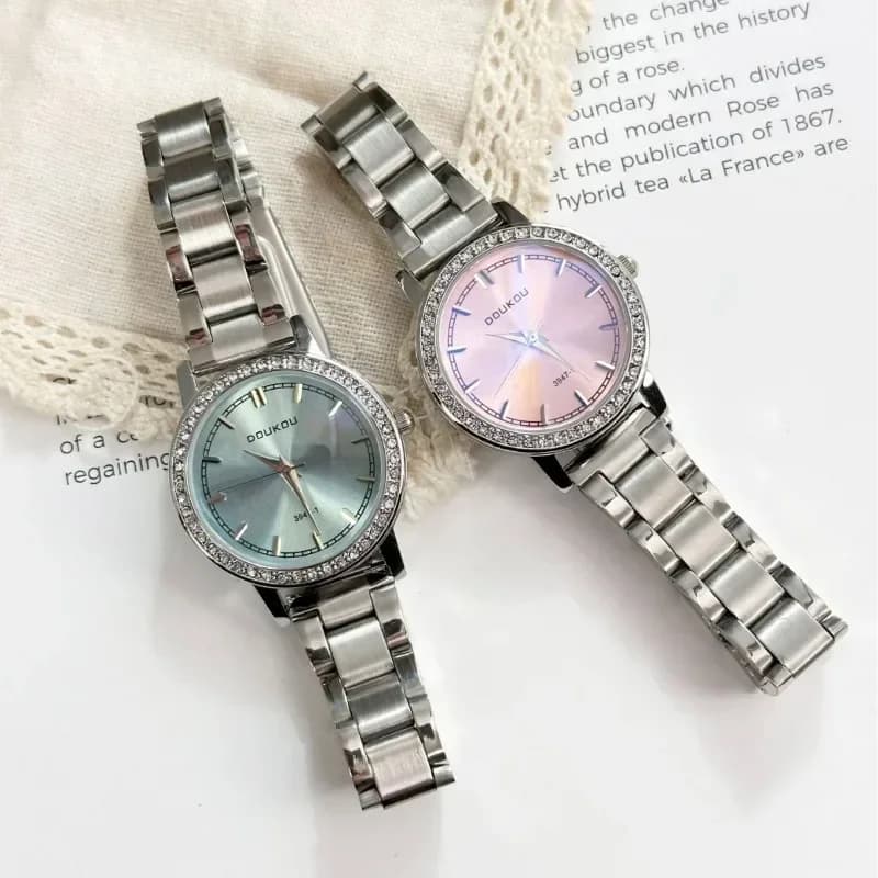 Women's Watch Brand Quartz Watch With Big Dial Fashion Women's Watch Luxury Gift Relojes Para Mujer Clock Dropshipping