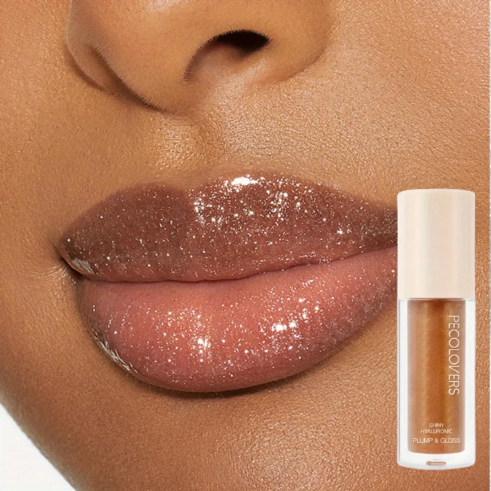 Moisturizing and lip lacquer Sparkling lip gel Glossy lip glossy glass lips