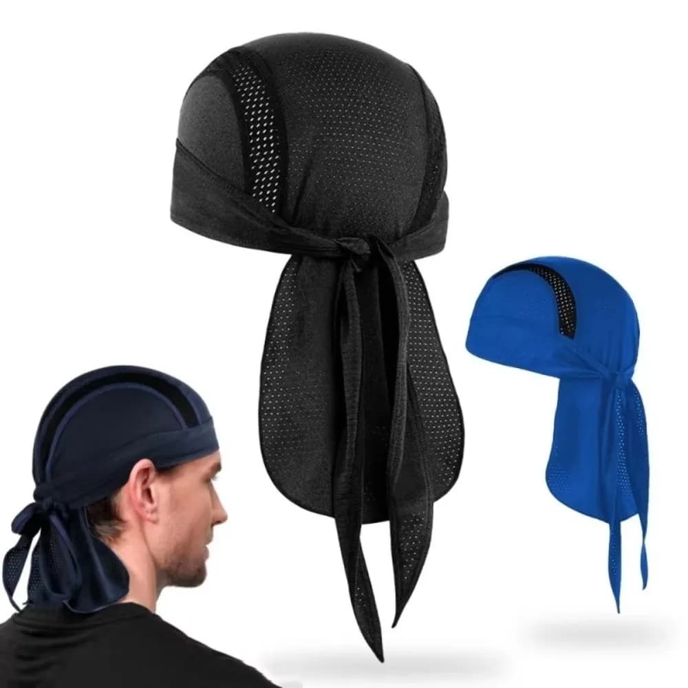 Unisex Design Quick Dry Headwrap Elasticity Fit Breathable Fabric Cycling Helmet Liner Moisture Wicking Helmet Compatible