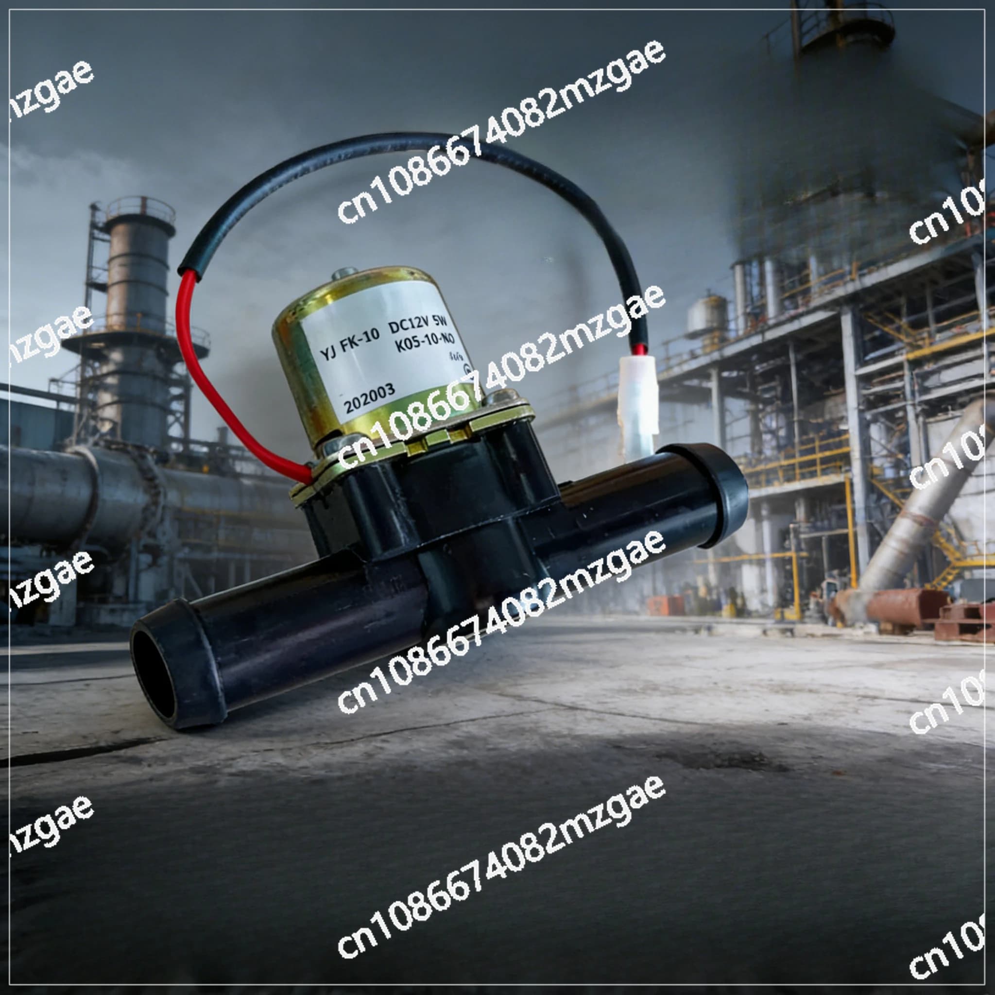 Valvola Solenoide Automobilistica 12V Normalmente Chiusa per Controllo Riscaldamento e Interruttore Caldo/Freddo A/C